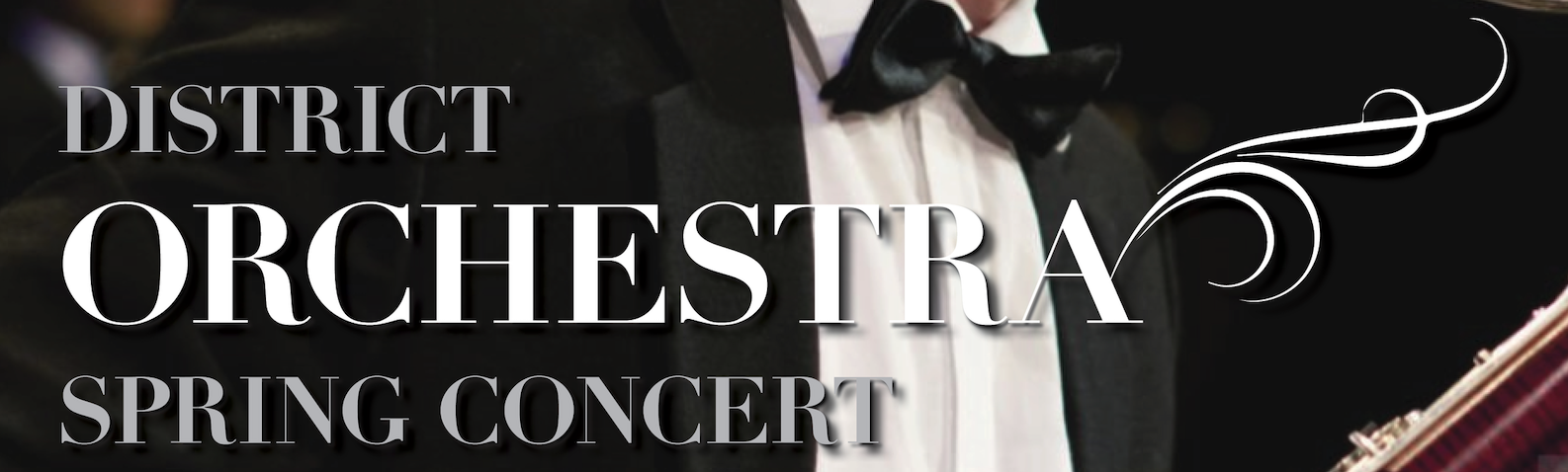 2025 District Orchestra Spring Concert Banner